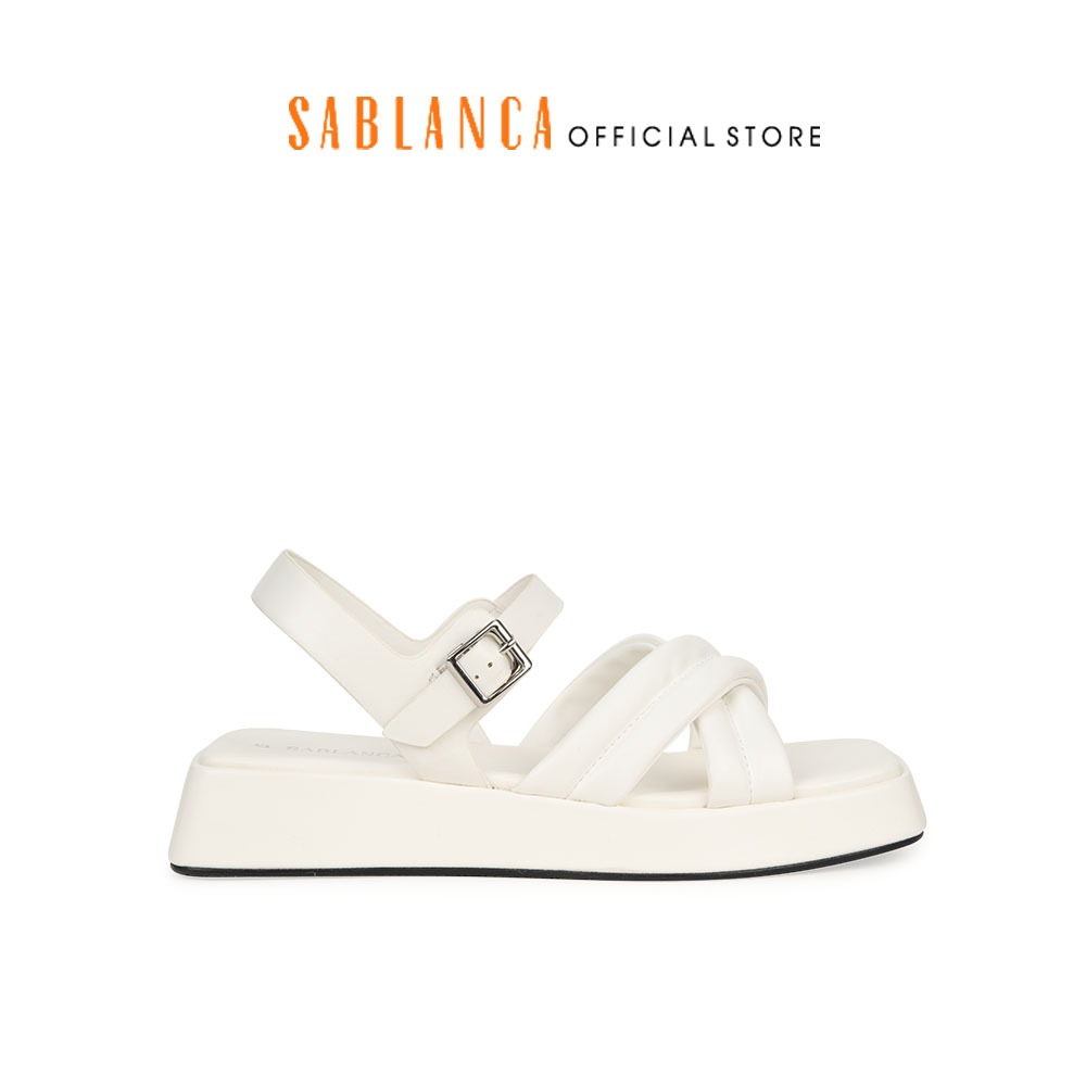 Giày Sandal nữ bánh mì quai chéo SABLANCA SK0058