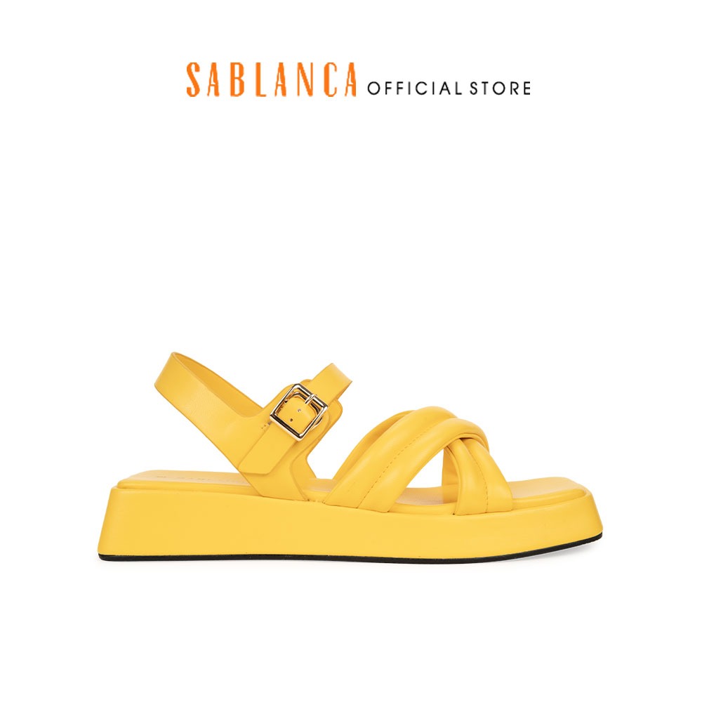 Giày Sandal nữ bánh mì quai chéo SABLANCA SK0058