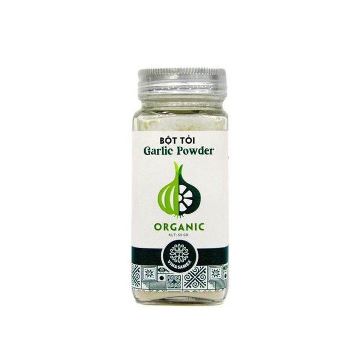 Bột Tỏi Hữu Cơ Vinasamex (Hủ 50g)