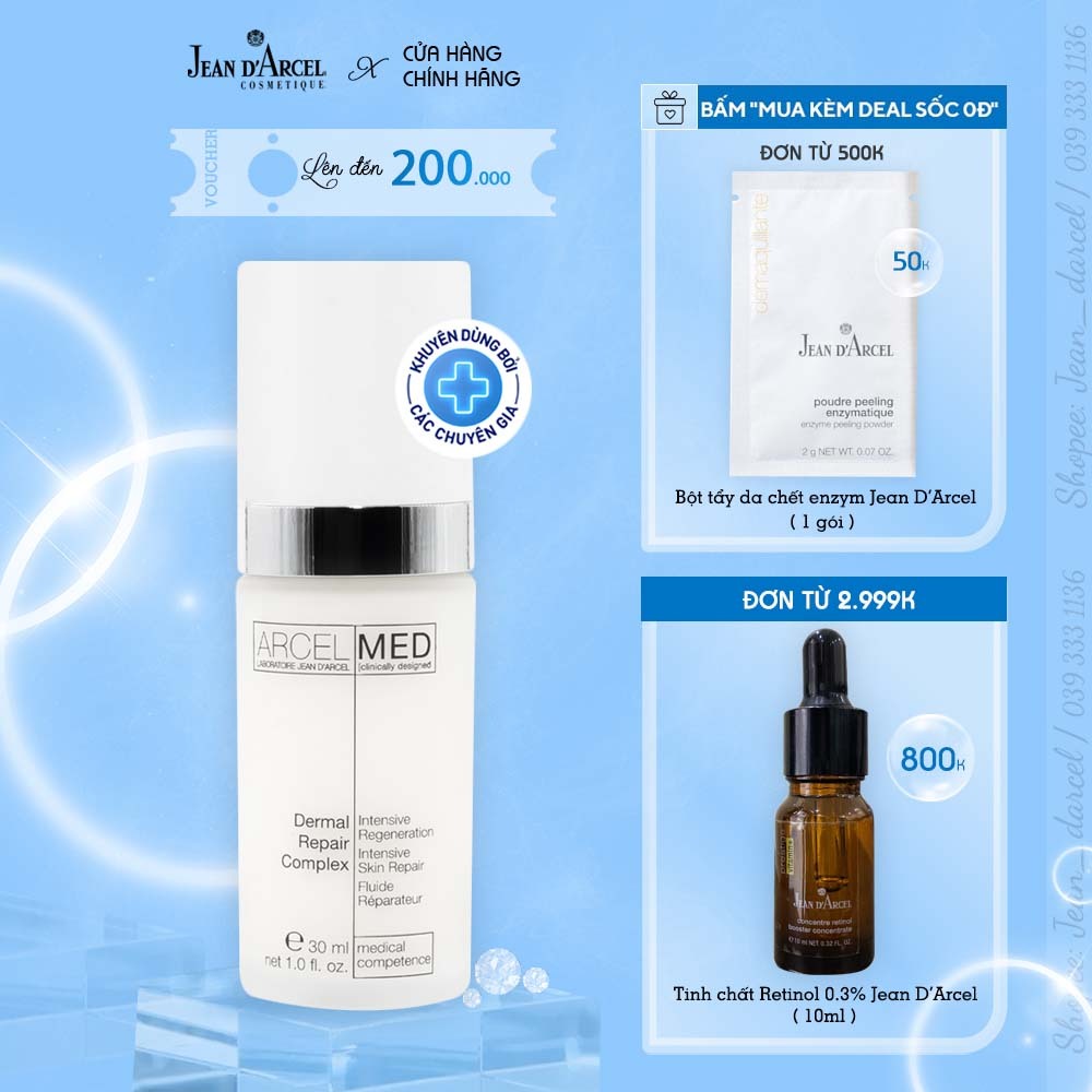 Tinh chất Jean Darcel giúp phục hồi da nhạy cảm,bị kích ứng - Jean D'Arcel Dermal Repair Complex