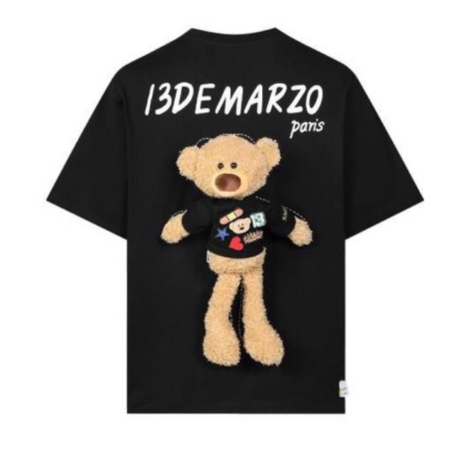 Áo Thun 13De Marzo Palda Bear Velcro Patch T-shirt