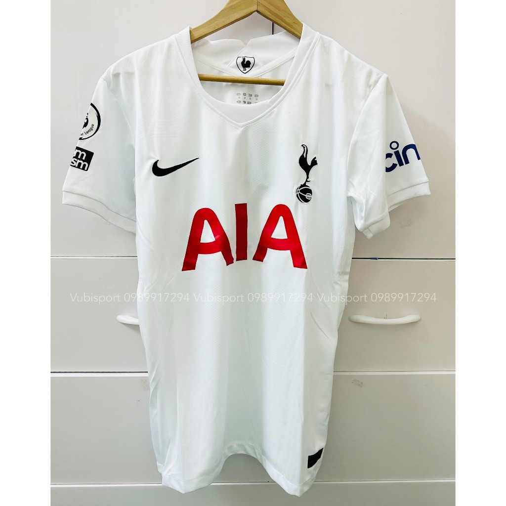 Áo đấu bóng đá clb Tottenham 2021 SON 7 sân nhà màu trắng vải thái
