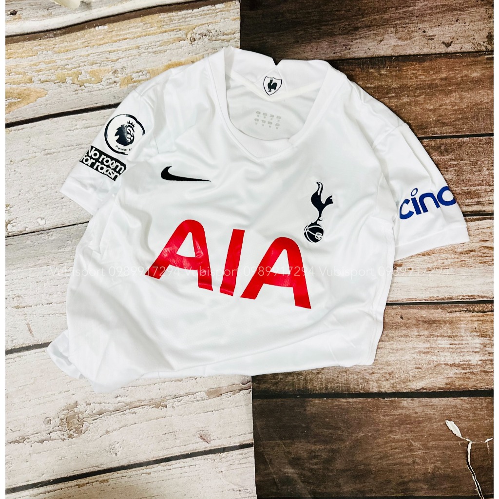 Áo đấu bóng đá clb Tottenham 2021 SON 7 sân nhà màu trắng vải thái