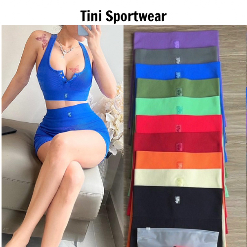 Bộ JN Áo Ba Lỗ Tập Gym Yoga Tennis tinisportwear.sg