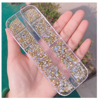 Khay đá chân nhọn trang trí nail