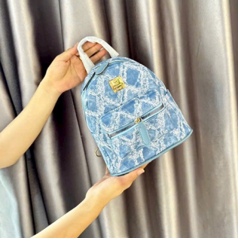 BALO MINI VẢI BÒ XINH XẮN, ĐI HỌC ĐI CHƠI PP406 – PIPI STORE