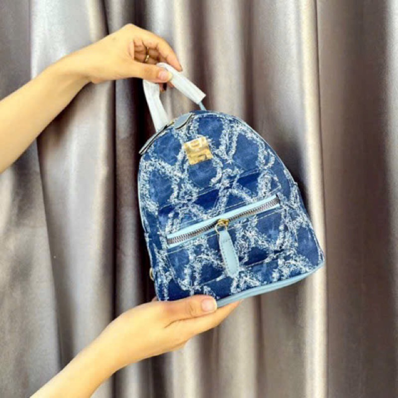 BALO MINI VẢI BÒ XINH XẮN, ĐI HỌC ĐI CHƠI PP406 – PIPI STORE