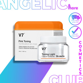 (HOT)Kem Dưỡng Dr Jart+ Làm Sáng Da, Mờ Thâm Nám  V7 Toning Light 50ml(AUTH)