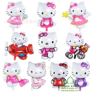 Bong bóng kiếng Hello Kitty lớn trang trí tiệc sinh nhật