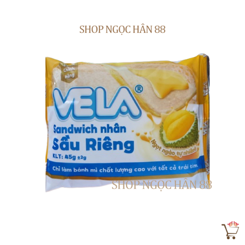 Bánh VeLa Sandwich 45gr cho bữa ăn sáng ( Có đầy đủ các vị )