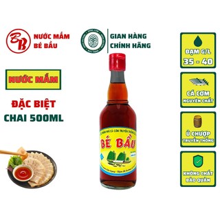 Nước mắm bé bầu đặc biệt chai 500ml-đặc sản ninh thuận