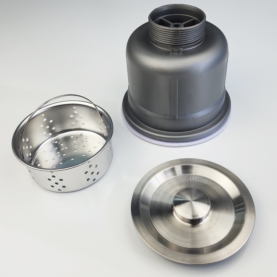 Chậu đúc 1 hố chất liệu Inox SUS 304 Posco - Korea  Eurolife EL-LS6045