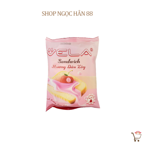 Bánh VeLa Sandwich 45gr cho bữa ăn sáng ( Có đầy đủ các vị )