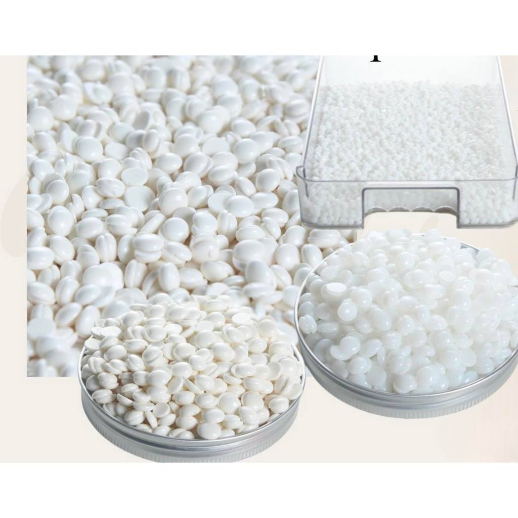 Hũ 500gr sáp wax lông cao cấp SIÊU BÁM LÔNG, hạt sáp to, thơm đi sạch cả râu nam ngắn, cứng LYIHOME