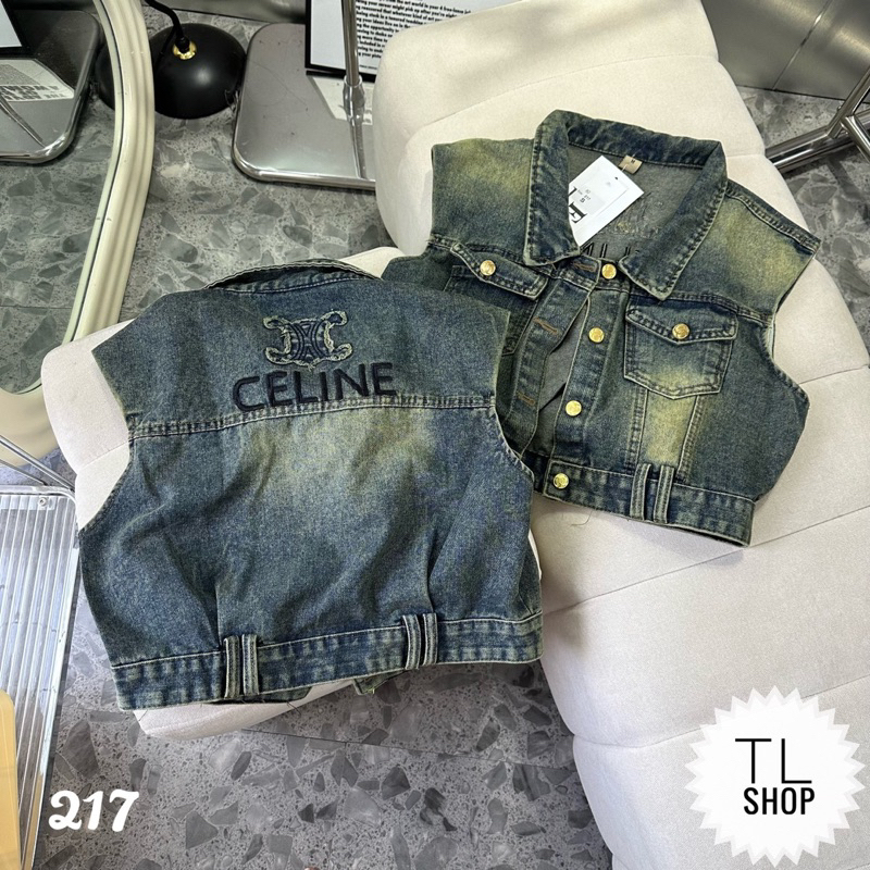 Áo jeans Ghile Hàng Quảng Châu chuẩn tag mac loại 1