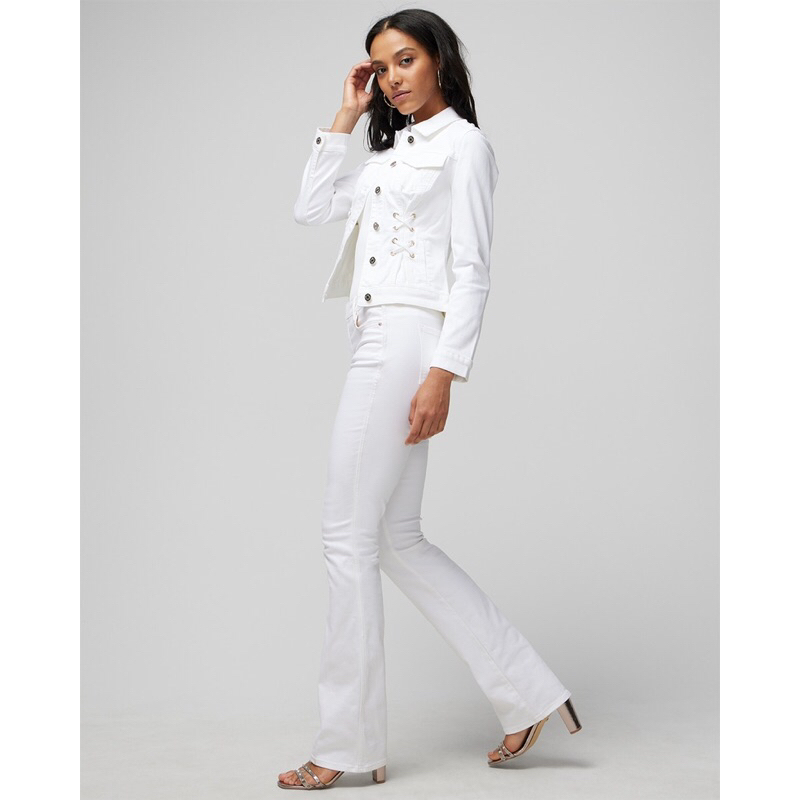 High-Rise Skinny Flare Jeans - Khoác Jeans nữ chính hãng
