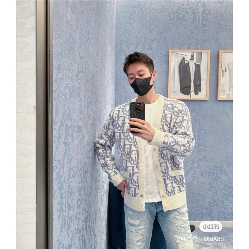 Áo len caảdigan dài tay đì o hoạ tiết chuẩn scap 🛍️⚜️🔱