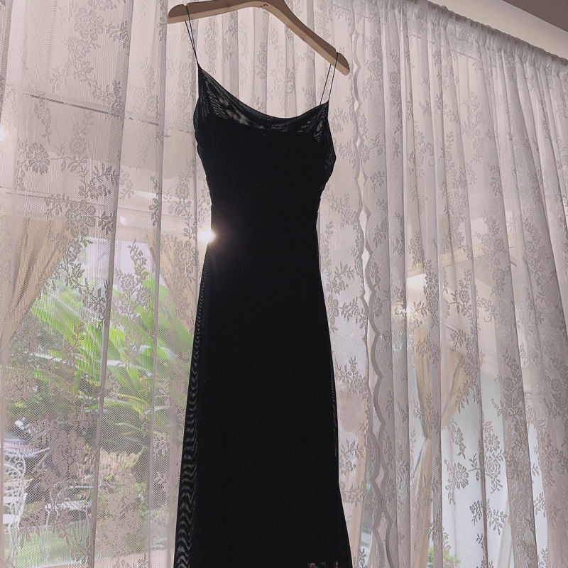 Váy 2 dây body dúm eo NGOCCLOTHING nữ  Đầm 2s ngắn ôm hoa nền trắng quyến rũ, sang trọng, vintage HOT