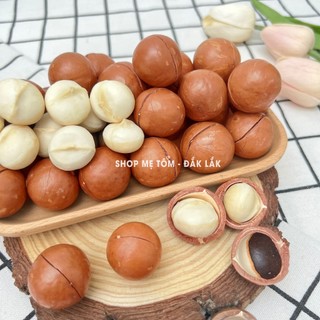 Hạt Macca ĐăkLăk size Đại 2.8cm - 3.2cm SẤY CHÍN ĂN LIỀN Đảm Bảo Dinh Dưỡng