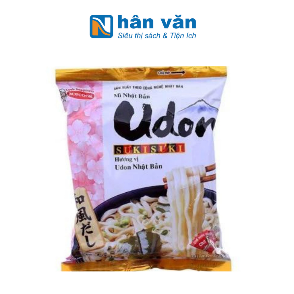 Mì Gói Udon Sưki Sưki Hương Vị Udon Nhật Bản - Gói 75g