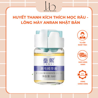 Huyết thanh kích thích mọc lông anran nhật bản serum anran kích thích mọc tóc, râu, lông mày, lông mi 6ml - besty beauty