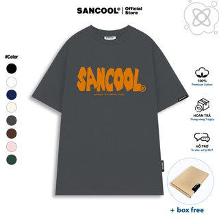  Áo Thun Local Brand Sancool Unisex Premium Cotton LogoColor Basic Tee - SC026 