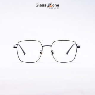 Gọng kính cận, Mắt kính giả cận kim loại Form Vuông Unisex Nam Nữ Cheryl - GlassyZone