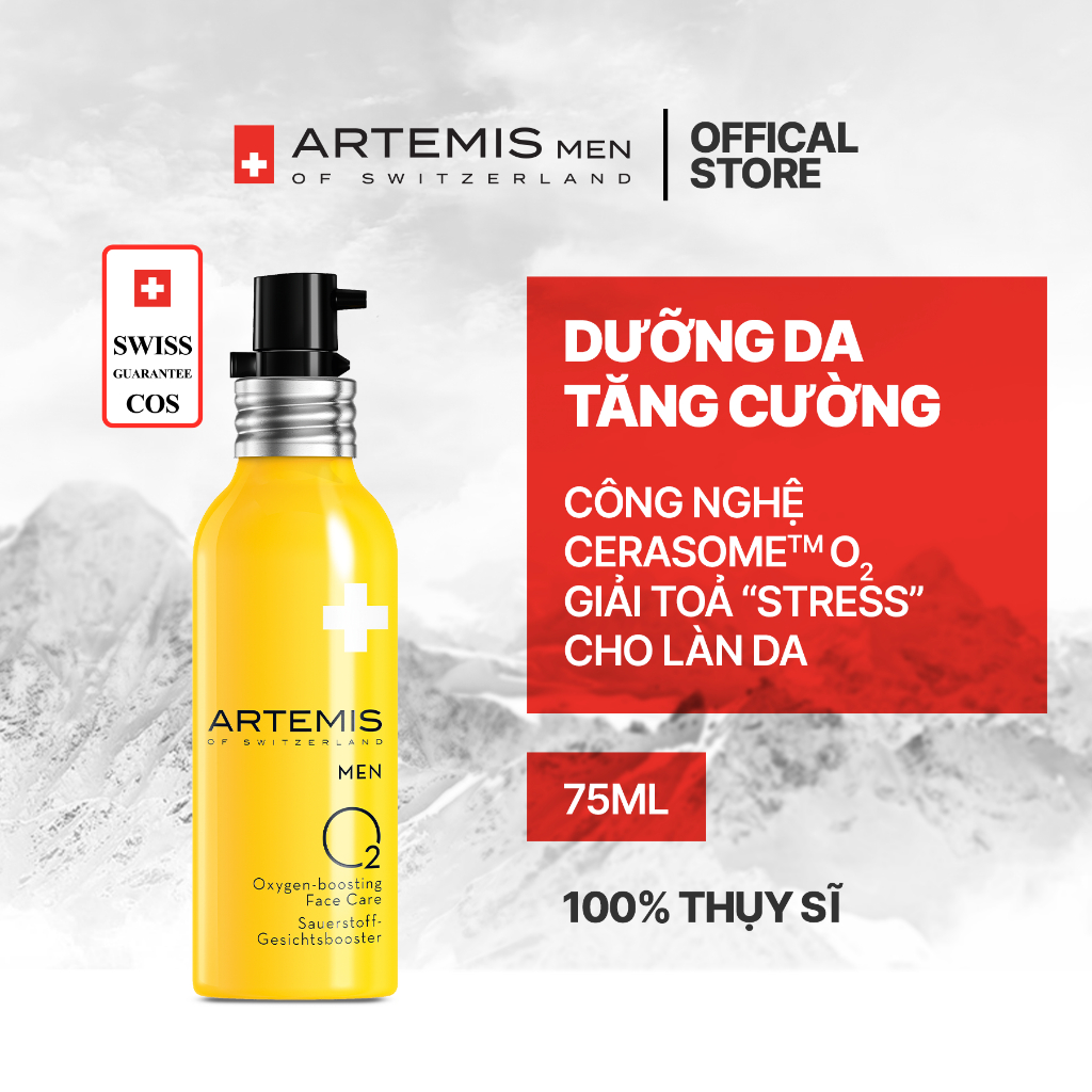 Tinh Chất Kích Hoạt Làn Da Cấp Tốc ARTEMIS MEN O2 Booster 75ml