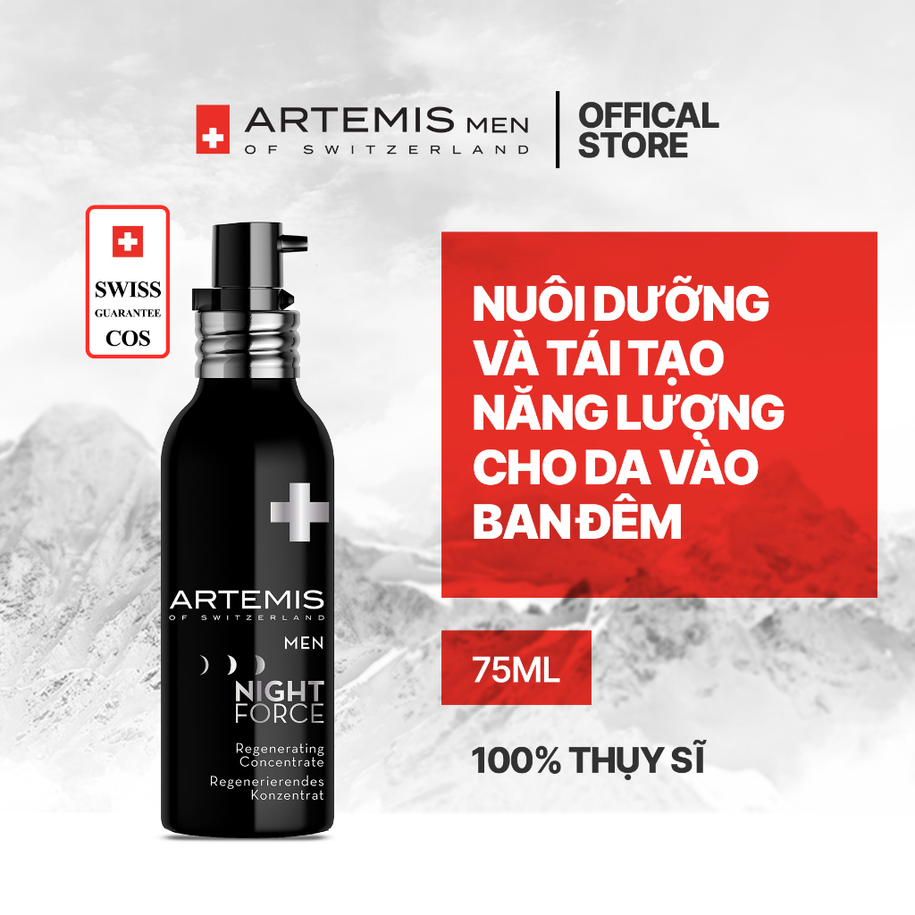 Tinh Chất Dưỡng Tái Tạo Da Ban Đêm ARTEMIS MEN Night Force Concentrate (75ml)