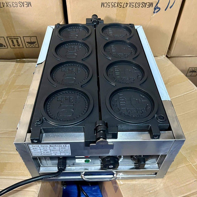 Máy làm bánh đồng xu 10 won