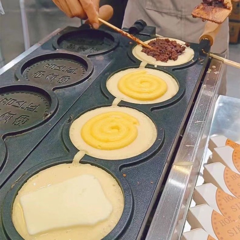 Máy làm bánh đồng xu 10 won