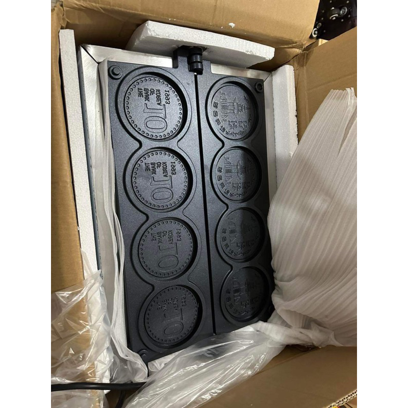 Máy làm bánh đồng xu 10 won