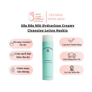 Sữa Rửa Mặt Nuskin HydraClean Creamy Cleansing Lotion 150ml Cho Da Thường Và Da Khô