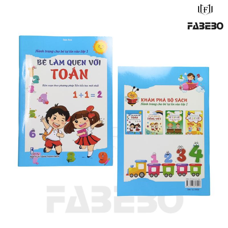 Sách - Bé Làm Quen Với Toán - Biên soạn theo chương trình tiền tiểu học mới nhất