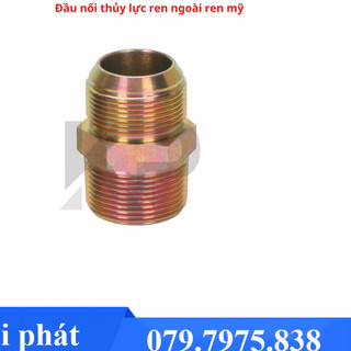Đầu nối thủy lực ren ngoài ren mỹ-Rắc co số - rắc co thẳng -Cút nối thủy lực, kép thủy lực