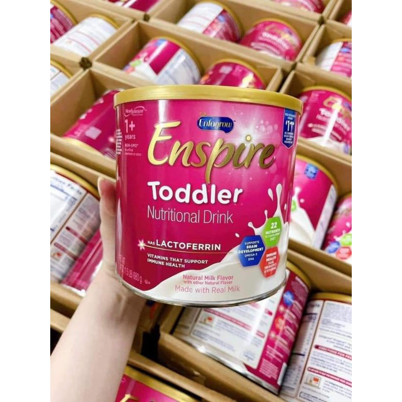 Sữa NON GMO Enspire Toddler hồng 680g