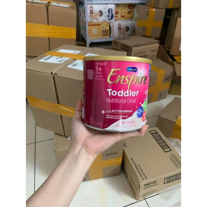 Sữa NON GMO Enspire Toddler hồng 680g