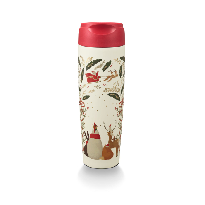 Bình Giữ Nhiệt Starbucks 15Oz (443ml) SS SANTA N LITL FRNDS T