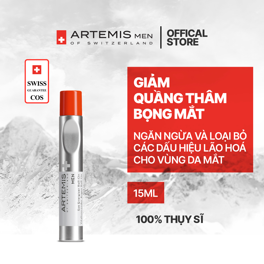 Tinh Chất Dưỡng Da Vùng Mắt Dạng Thanh Lăn - Artemis Men Eye Energiser Roll-On (15ml)