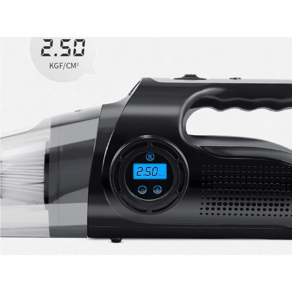 Máy hút bụi cầm tay dùng trên ô tô - Loại tích điện và cắm tẩu