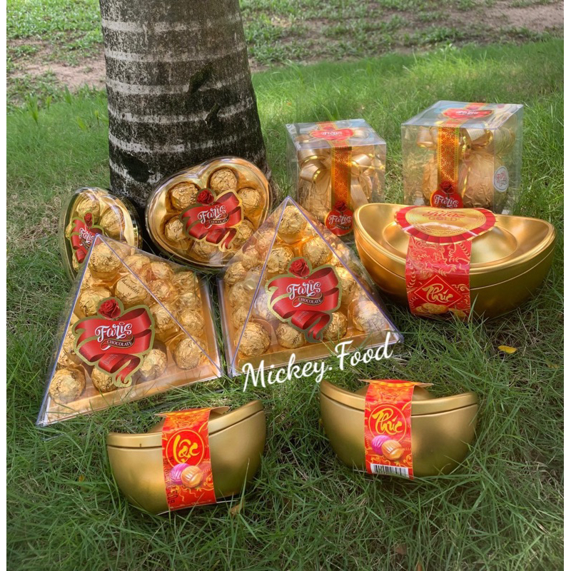 Socola tháp viên đậu phộng Foris hộp 208gram