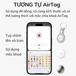 Thiết Bị Định Vị GPS Momax Pintag BR5  - Pin Dùng 1 năm - Không Giới Hạn Khoảng Cách - Bảo Hành 12TH