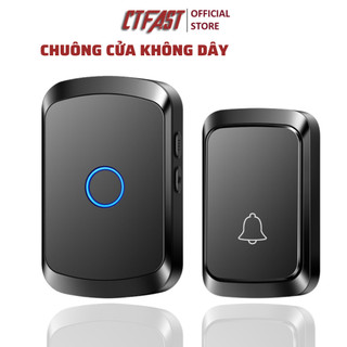 Chuông Cửa Không Dây Thông Minh CTFAST CAZI - 01, Chống Nước, Khoảng Cách 300 Mét
