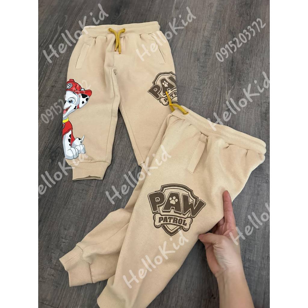 Quần nỉ paw cứu hộ nude cho bé
