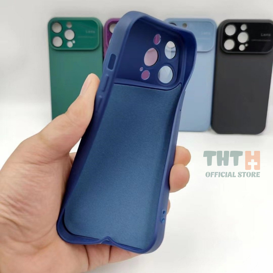 Ốp lưng silicon mềm có kính bảo vệ lens/cam sang trọng dành cho XSMAX,11,12,13...15promax bảo hành 12 tháng