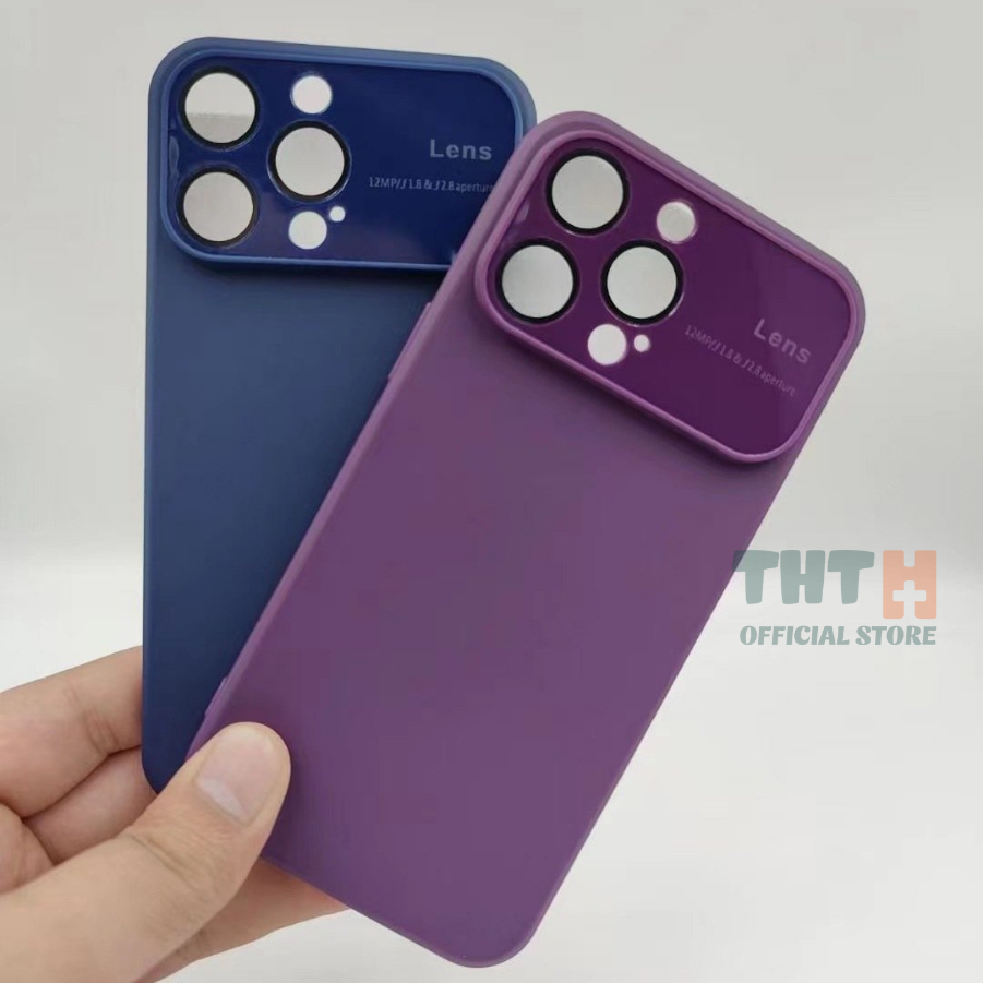 Ốp lưng silicon mềm có kính bảo vệ lens/cam sang trọng dành cho XSMAX,11,12,13...15promax bảo hành 12 tháng