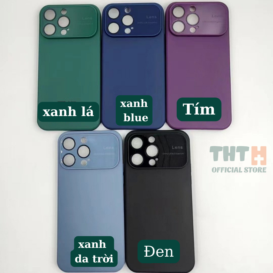 Ốp lưng silicon mềm có kính bảo vệ lens/cam sang trọng dành cho XSMAX,11,12,13...15promax bảo hành 12 tháng