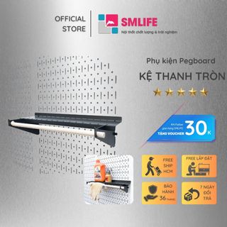 Bộ kệ đỡ thanh tròn Pegboard SMLIFE