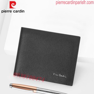 Ví nam Pierre Cardin chính hãng chống trầy da bò thật ví ngang PCJ2089
