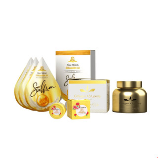 Combo Kem Body Kích Trắng Tắm Trắng Collagen X3 Dưỡng Trắng Dưỡng Ẩm Da Mỹ Phẩm Đông Anh
